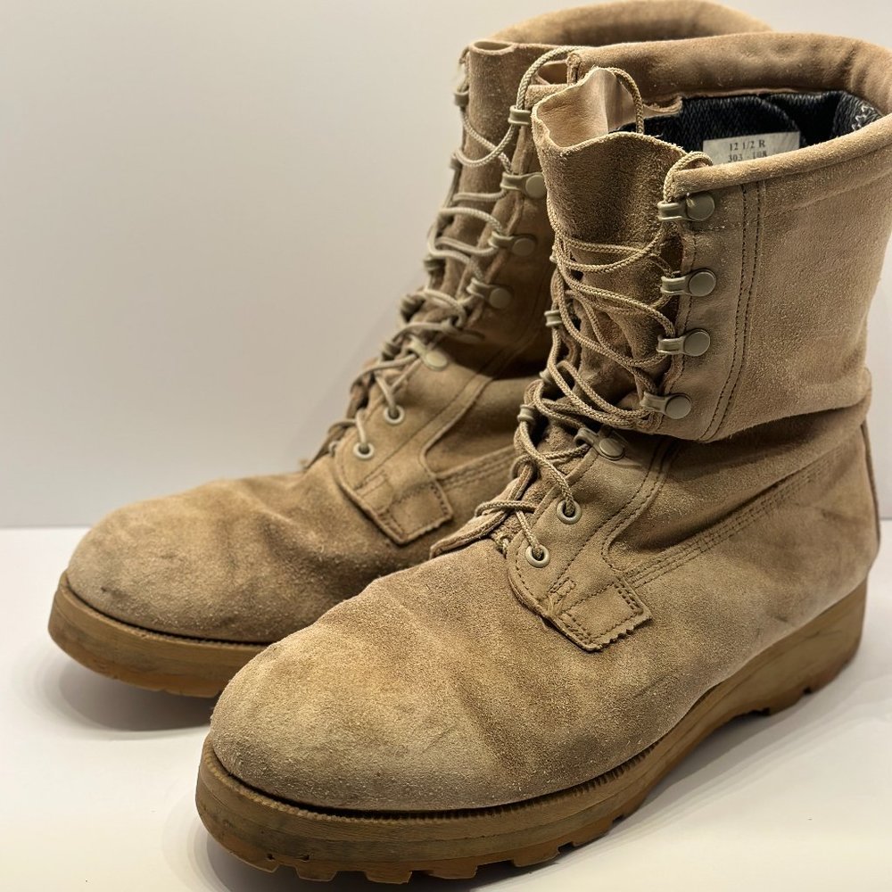 MEN MILITARY VIBRAM BOOTS SIZE 12.5